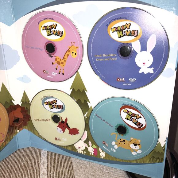 Childrens 100 Sing-A-Long .Nursery Rhymes +Karaoke Songs Fun Party Learning 8DVD - Picture 7 of 10